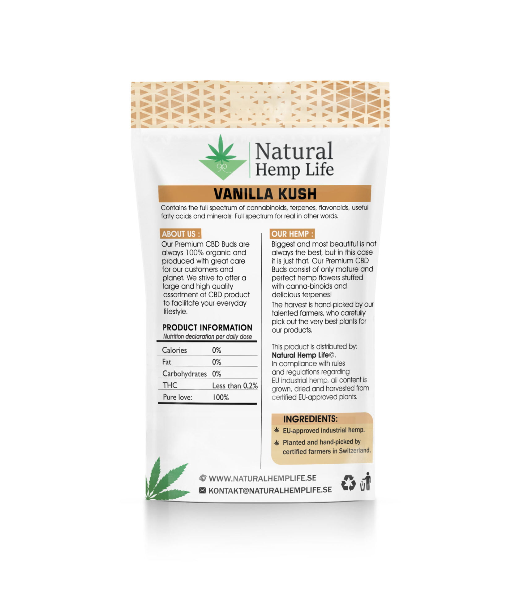 Vanilla Kush Back