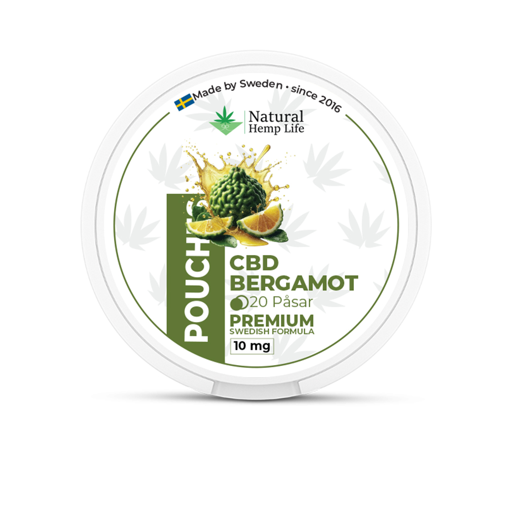 CBD pouches bergamot