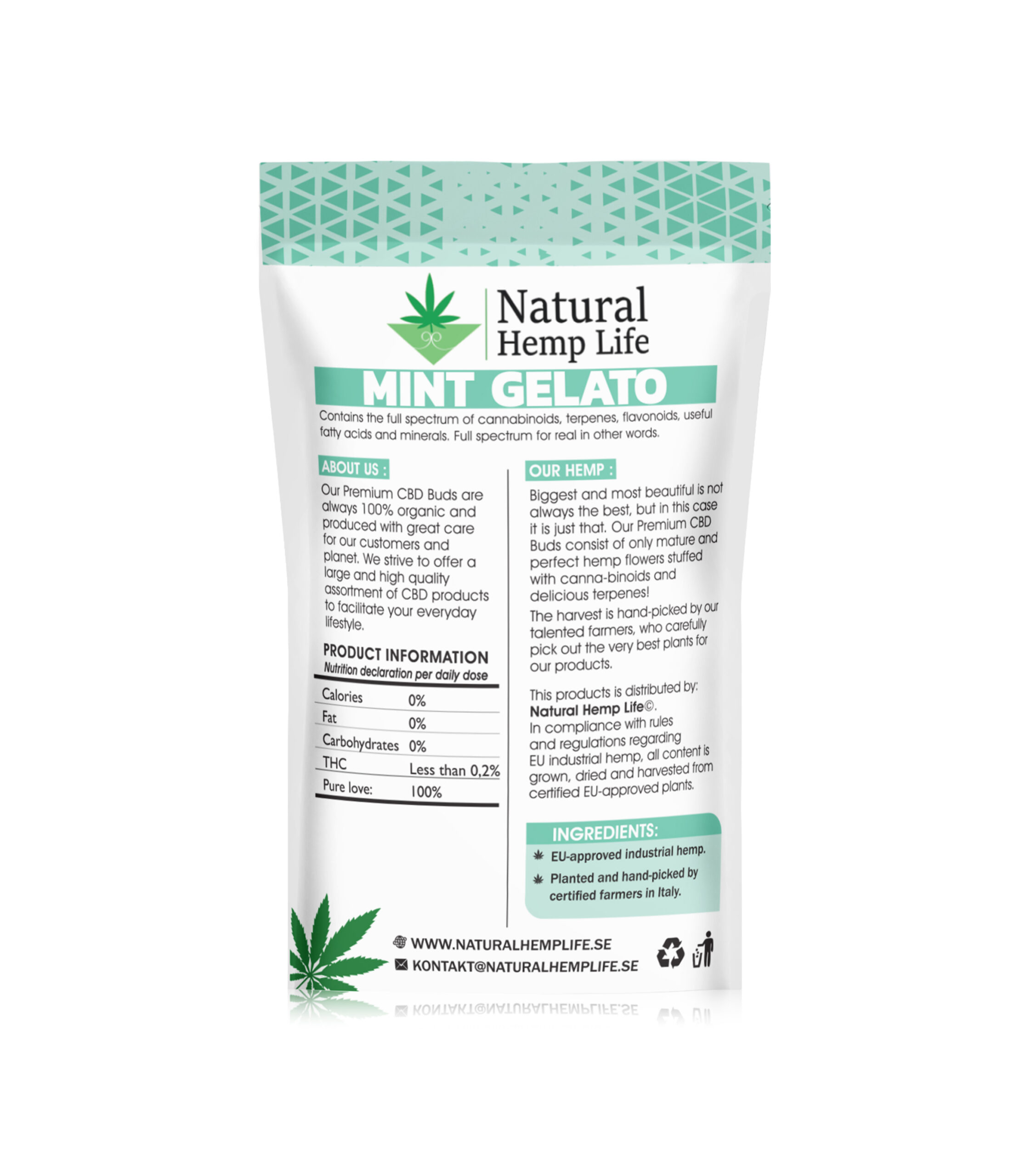 Mint Gelato - Premium CBD Buds - Bilde 2
