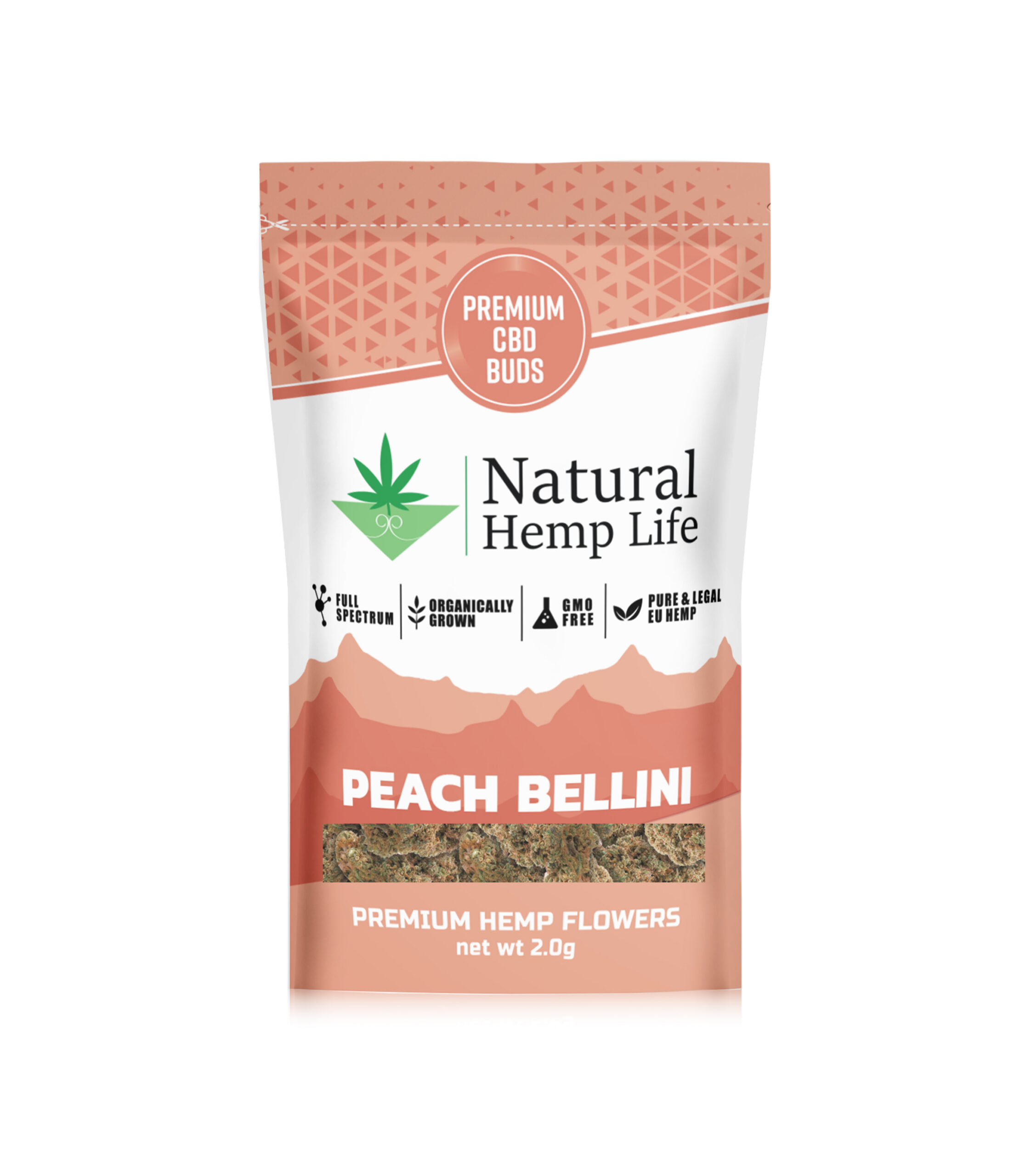Peach Bellini - Premium CBD Buds
