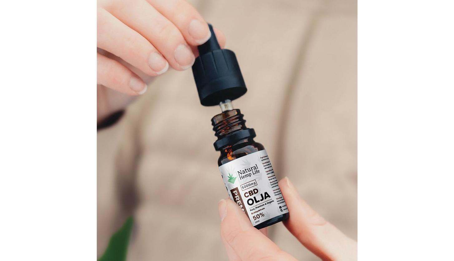 CBD Olje 50% (5000mg) - Bilde 3
