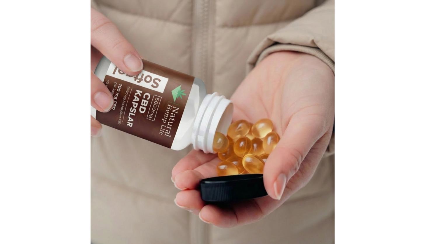CBD Kapsler 6000mg 60stk - Bilde 2